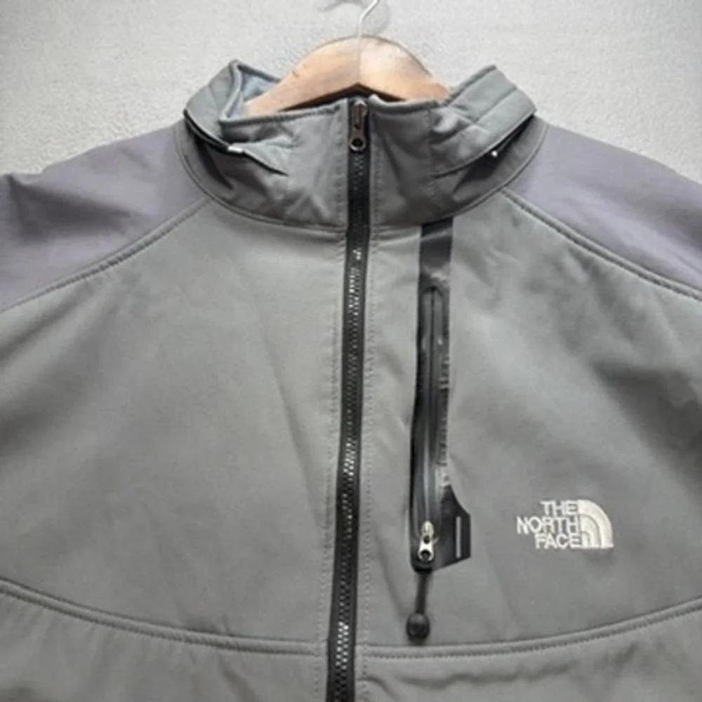 The North Face Summit Series Softshell Jacket Regular Fit XXXL Gray Full Zip